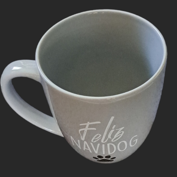 NWT Crofton Feliz Navidog Gray Coffee Tea Mug 16 fl oz. - Picture 2 of 3